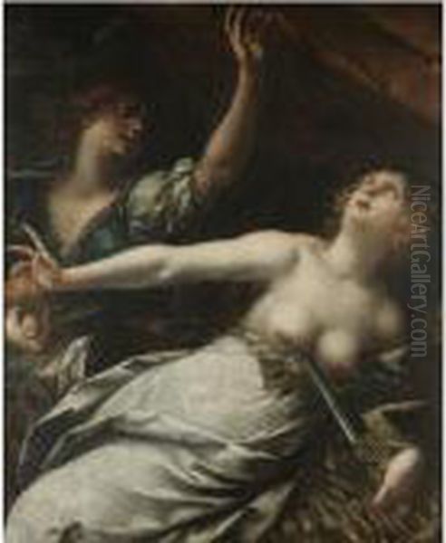 The Death Of Lucretia by Stefano Danedi