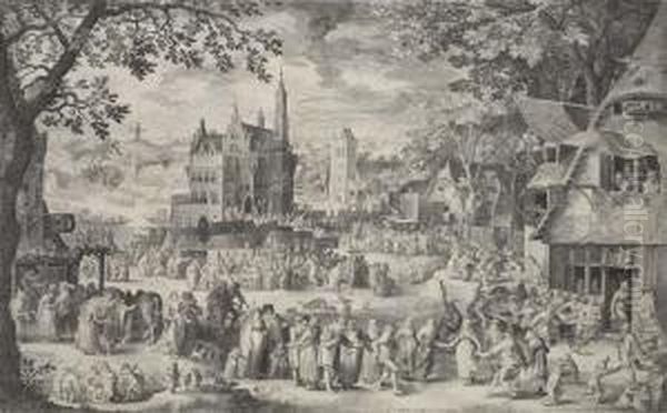 Flemish Fair by Nicolaes De Bruyn