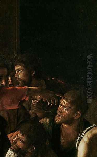 Resurrection of Lazarus by Caravaggio