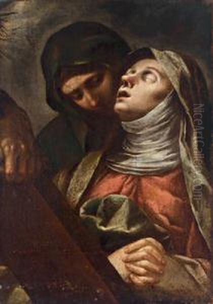 Maria Und Magdalena by Francesco del Cairo