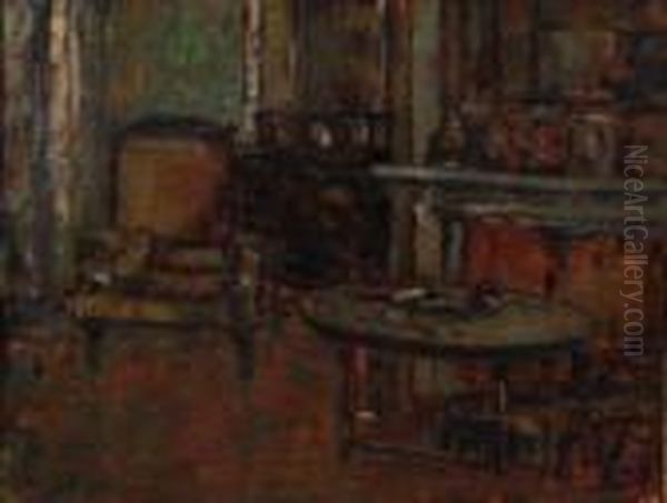 Untitled (interior) by Harold Gilman