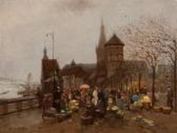 Blumenmarkt by German Grobe