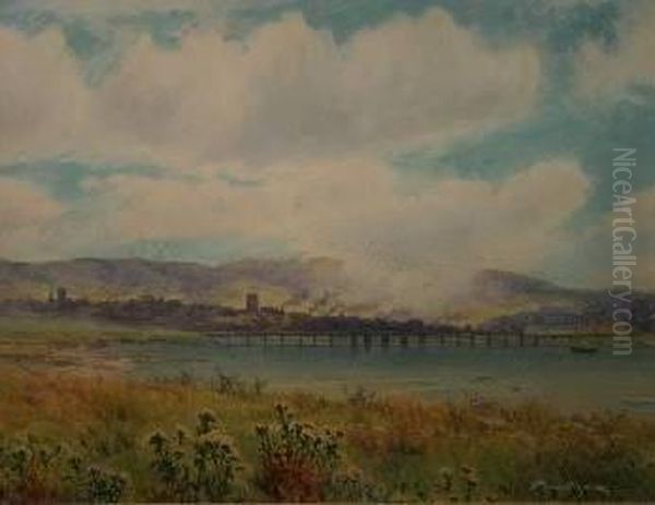 Barmouth Estuary by Richard William Halfnight