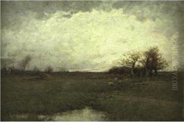 Autumn Landscape by Du Bois Fenelon Hasbrouck