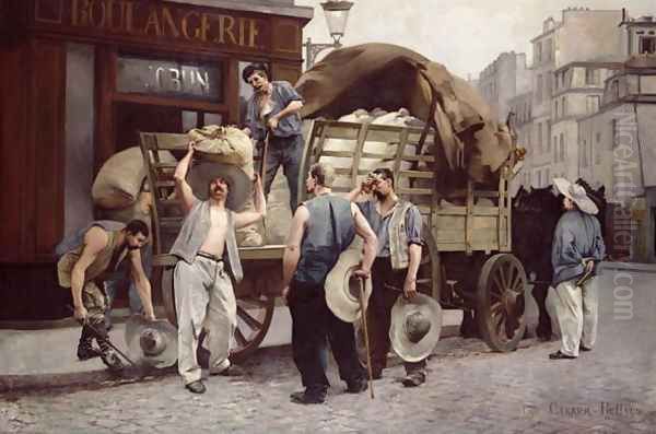 Delivering Flour, 1885 by Louis Robert Carrier-Belleuse