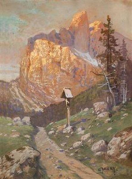 Weg Zum Sellajoch by Georg Janny