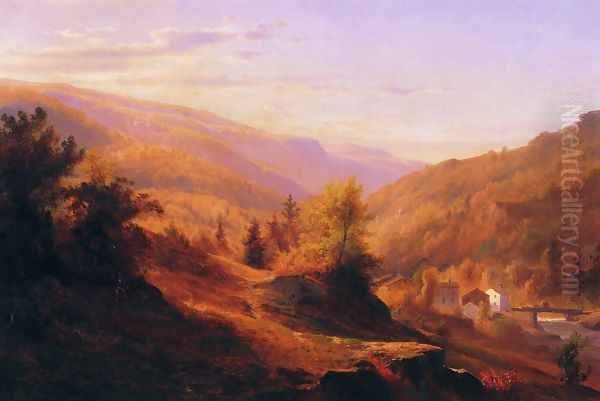 Catskill Cove by Johann Carmiencke