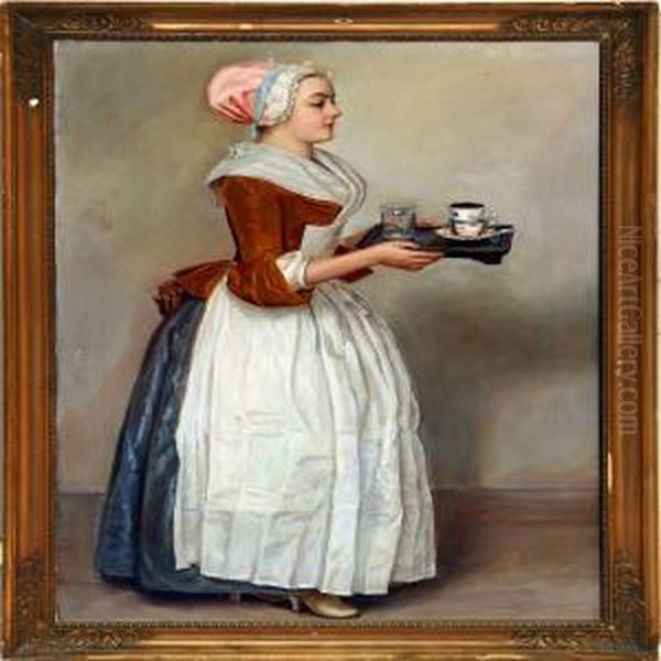 The Chocolate Girl by Etienne Liotard