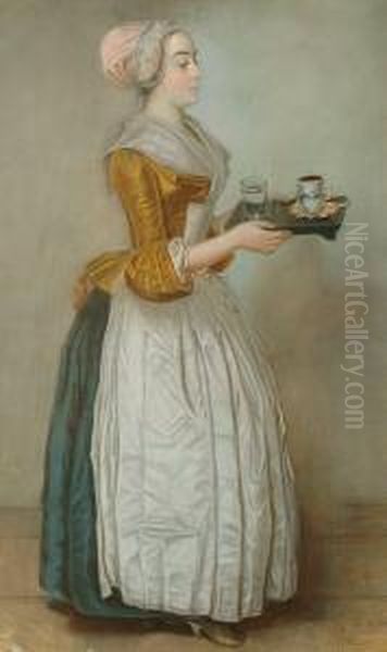 The Chocolate Girl by Etienne Liotard