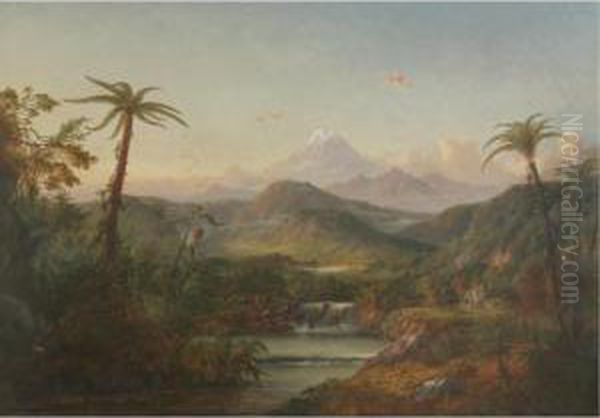 Chimborazo, Queen Of The Andes by Alexander Francois Loemans