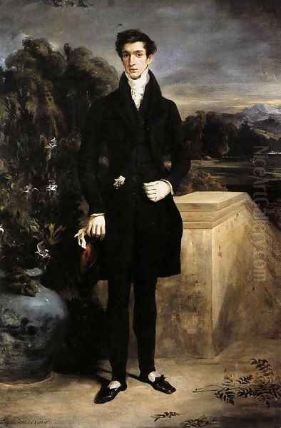 Louis-Auguste Schwiter 1826-27 by Eugene Delacroix