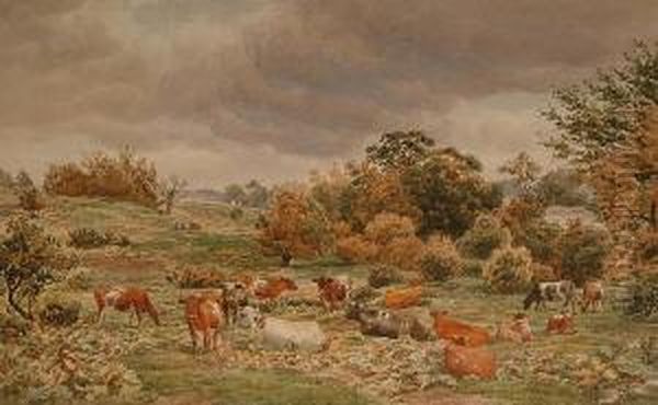 Cattle Grazing. by John MacPherson