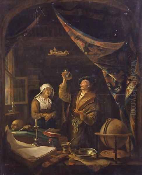 The Urine Doctor by Gerrit Dou