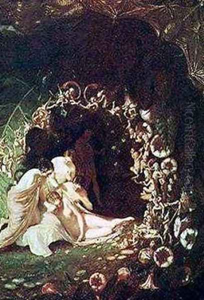 Titania Sleeping by Richard Dadd