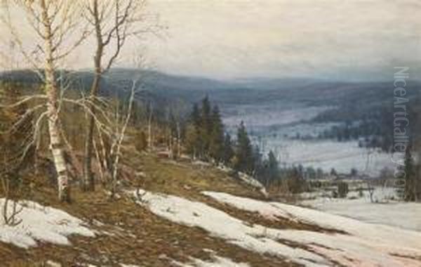 Melting Snow by Walter Launt Palmer