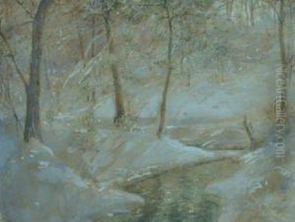 Winter Stream by Walter Launt Palmer