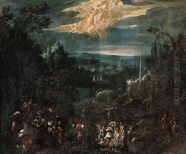 The Baptism of Christ by Giovanni Andrea Donducci (see MASTELLETTA)