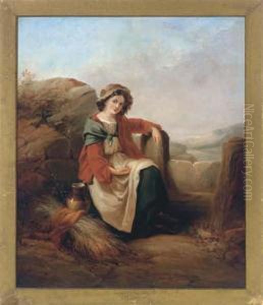 A Rest At The Stile by Thomas Kent Pelham