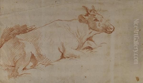 Reclining Cow by Paulus Potter