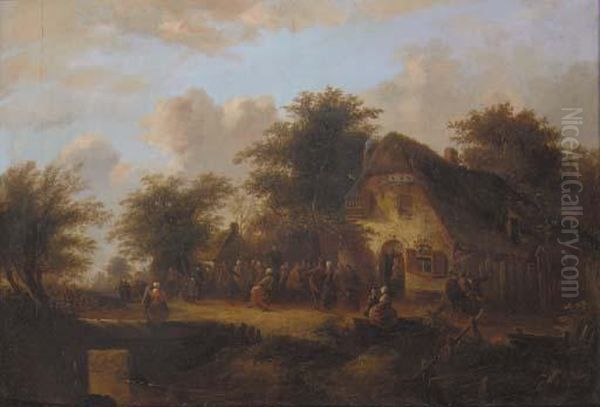 A Village Kermesse by Laurent Herman Redig