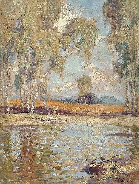 The Banks Of The River by Jean Remond