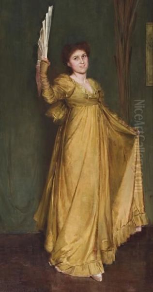 Practising The Minuet by Tom Roberts