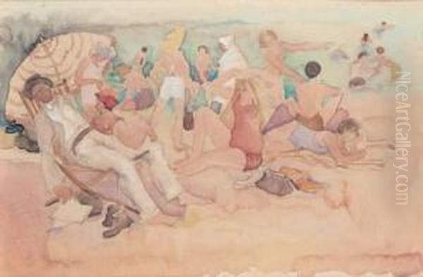 La Plage by Odilon Roche