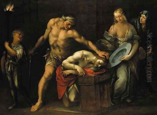 The Decollation of Saint John the Baptist by Stefano Danedi