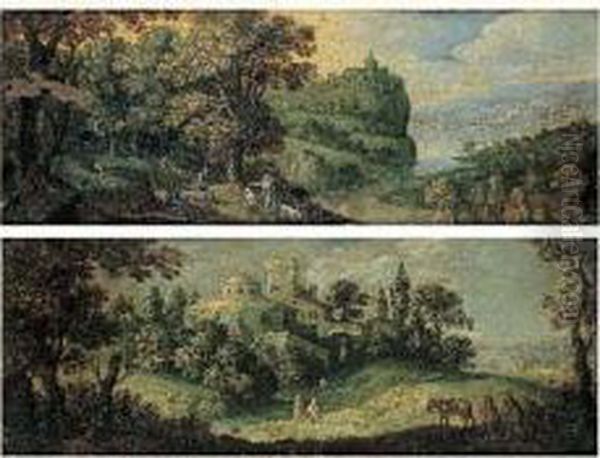 Paysages Panoramiques De La Campagne Flamande by Marten Ryckaert