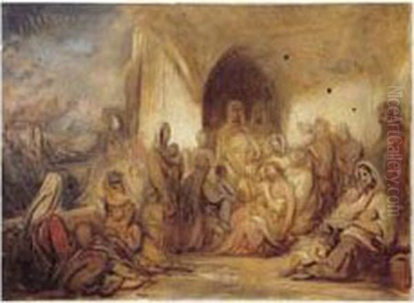 Scene Orientale by Ary Scheffer