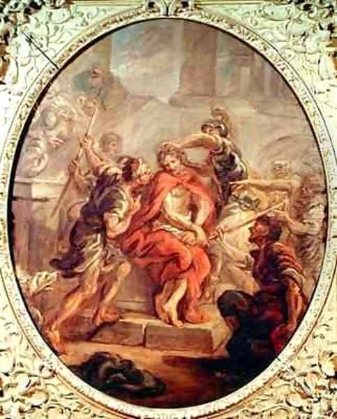 The Mocking of Christ by Jean-Honore Fragonard