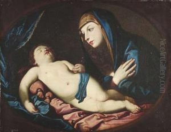 The Virgin And The Sleeping Child by Elisabetta Sirani