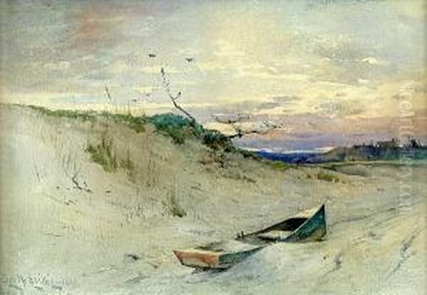 On The Sands At Evening by George Henry Smillie