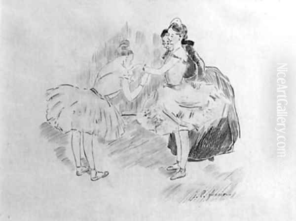 Les danseuses by Jean-Louis Forain