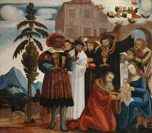 The Adoration of the Magi by Melchior Feselen