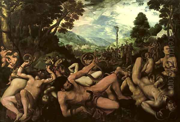 The Brazen Serpent by Frans Floris