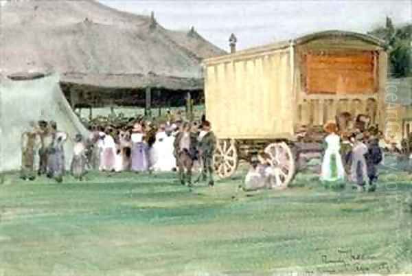 The Circus at Rye by Arthur Romilly Fedden