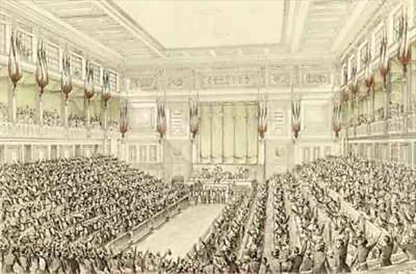 First Meeting of the National Assembly by Michel C. and Gaildrau, Jules Fichot