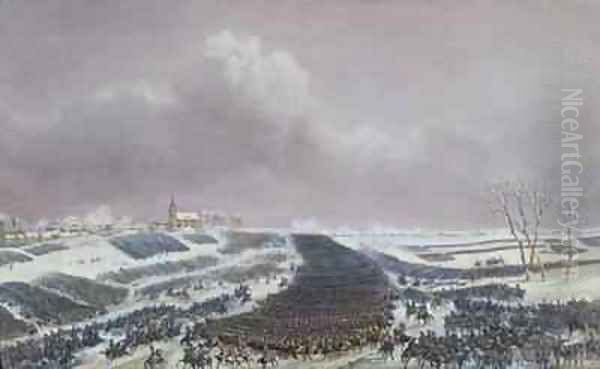 The Battle of Eylau by Jean Antoine Simeon Fort