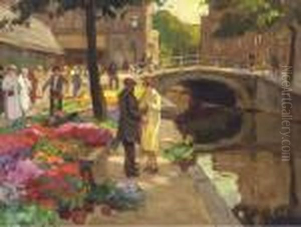 The Flower Seller by Bernard, Ben Viegers