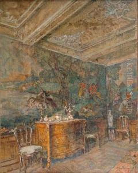 Interior by August Von Brandis