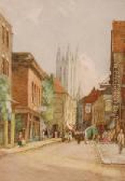 Street Scene by William Tatton Winter