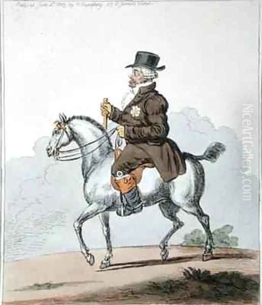 A Scotch Poney by James Gillray