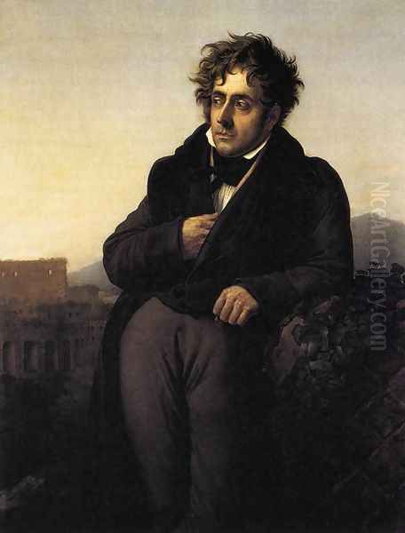 Francois-Rene de Chateaubriand 1809 by Anne-Louis Girodet de Roucy-Triosson