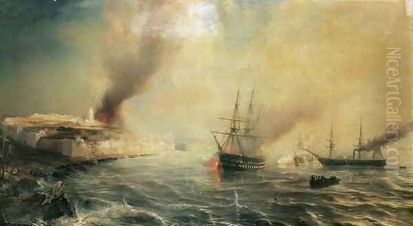 Bombardment of Sale by Theodore Gudin