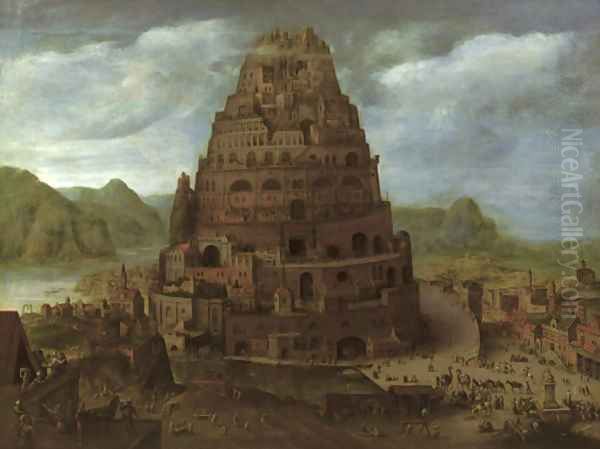 The Tower of Babel by Abel Grimmer