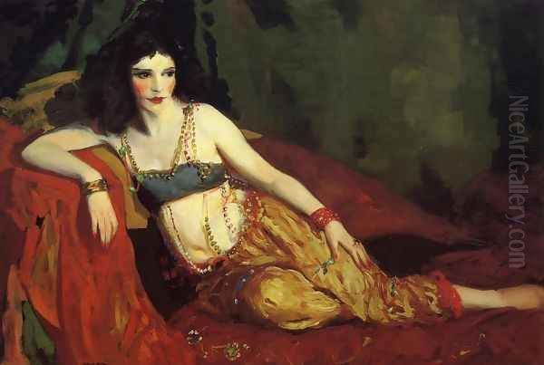 Dancer Of Delhi (Betalo Rubino) by Robert Henri