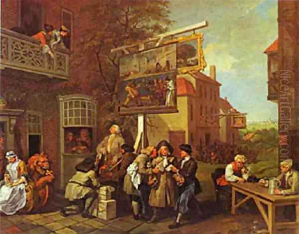 Canvassing For Votes 1755 by William Hogarth