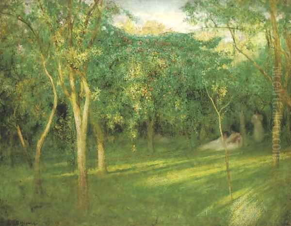 Orchard by Arthur Hacker