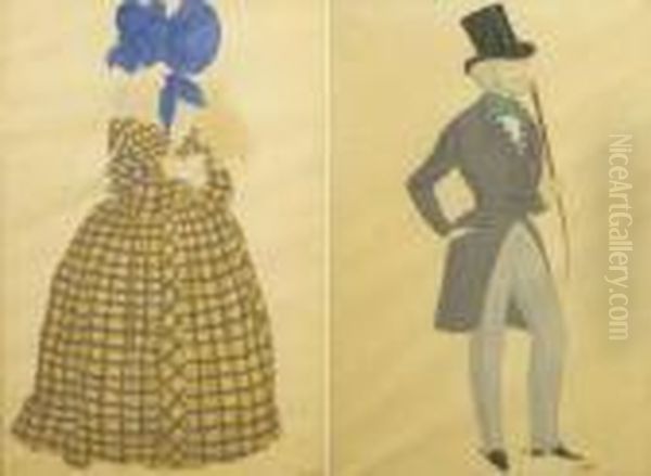 Costume Studies by Lev Samoilovich Bakst